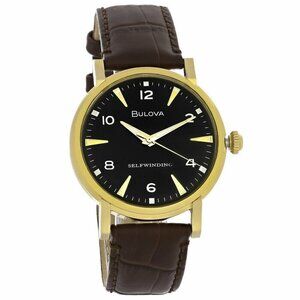 Bulova Gold 39mm Dial Watch
